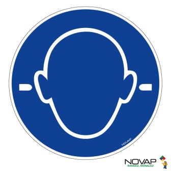Panneau Port obligatoire des bouchons d'oreilles - Novap