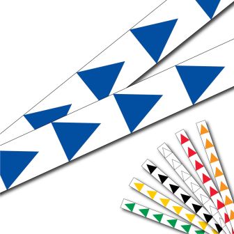 Lot 2 bandes 52mm x 1m - Flèches - Novap