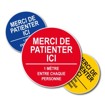 Disques Merci de patienter ici - spécial sol - Novap