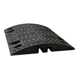 Module droit de ralentisseur noir - H 50mm - 8003050