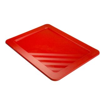 Couvercle Novabac 6 au 54L Rouge - Novap