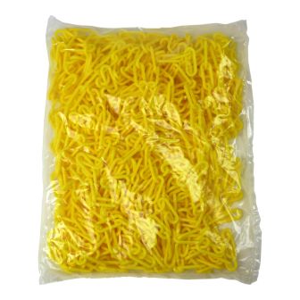 Sac 25m de chaîne maillons courts Jaune - novap