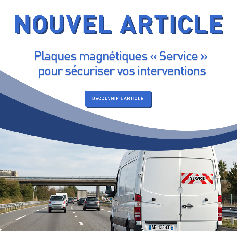 Plaques magnétiques « Service » pour sécuriser vos interventions
