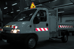 balisage véhicule chantier