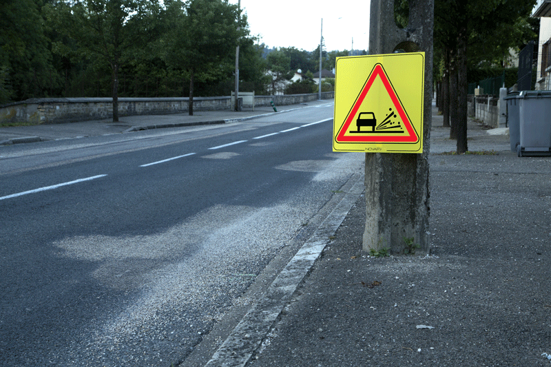 Panneaux pour signalisation temporaire